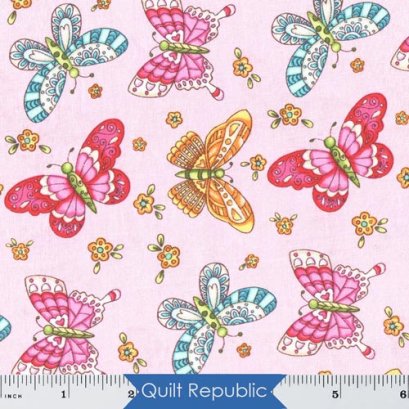 RJR Lori&#039;s Art Garden Butterfly Pink