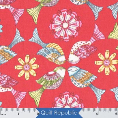 RJR Lori&#039;s Art Garden Garden Birds Red