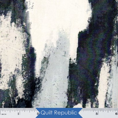 P&amp;B Textiles Flow Main Black Cream