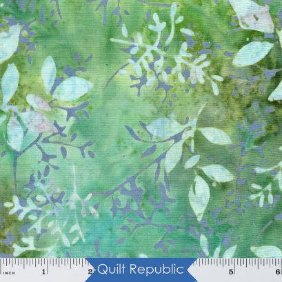 Robert Kaufman Artisan Batiks Sunrise Vista Basil and Oregano Meadow