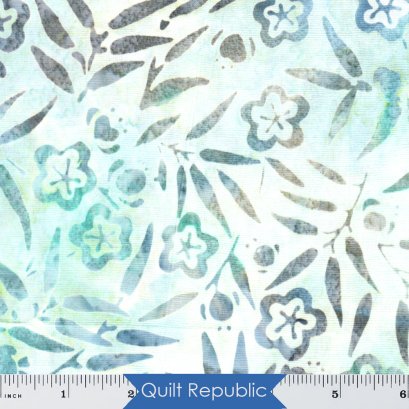 Robert Kaufman Artisan Batiks Garden Style Orchid Honey Suckle