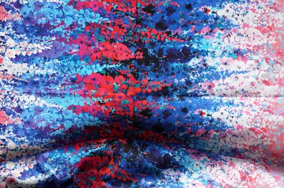 Robert Kaufman Wishwell Wild Blue Ombre Petal