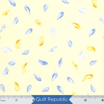 Robert Kaufman A Flower House Petal Sunshine