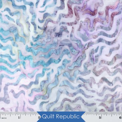 Robert Kaufman Artisan Batiks Aqua Spa 3 Terrain Aqua