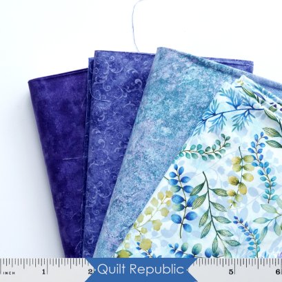 ผ้าคอตตอนสำหรับงานควิลท์ 1/4 หลา จัดเซ็ต 208