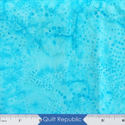 Timeless Treasure Fabrics Tonga Batiks SplashBrightside Water Dots Pool