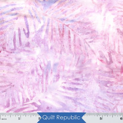 Wilmington Batiks Off Tropical Purple Palm Frond