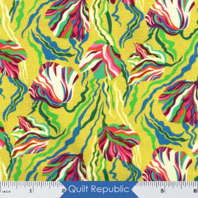 Windham Fabrics Botanica Tulip Chartreuse