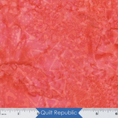 ผ้าบาติกสีแดง