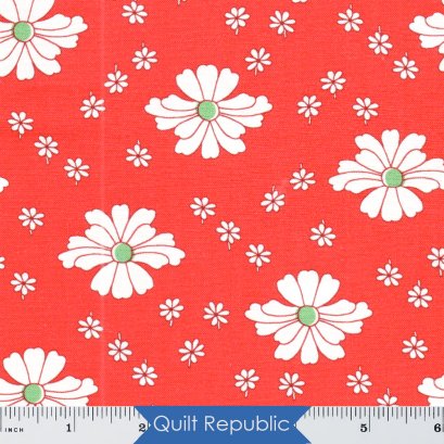 Windham Fabrics Garden Party Meadow  Red