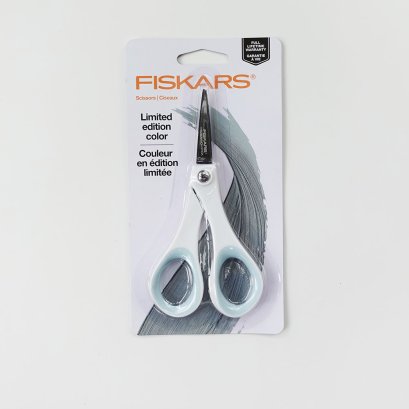 Fiskar Non-stick Titanium Soft Grip Detail Scissors 5 inches