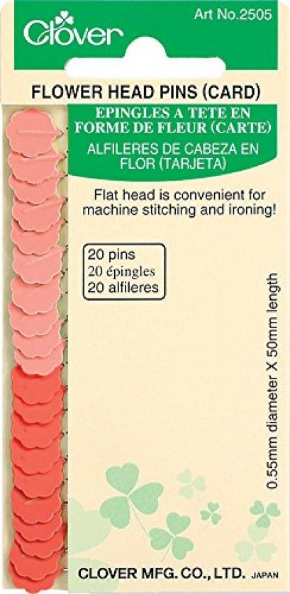 Clover Flowerhead Pins 50 mm