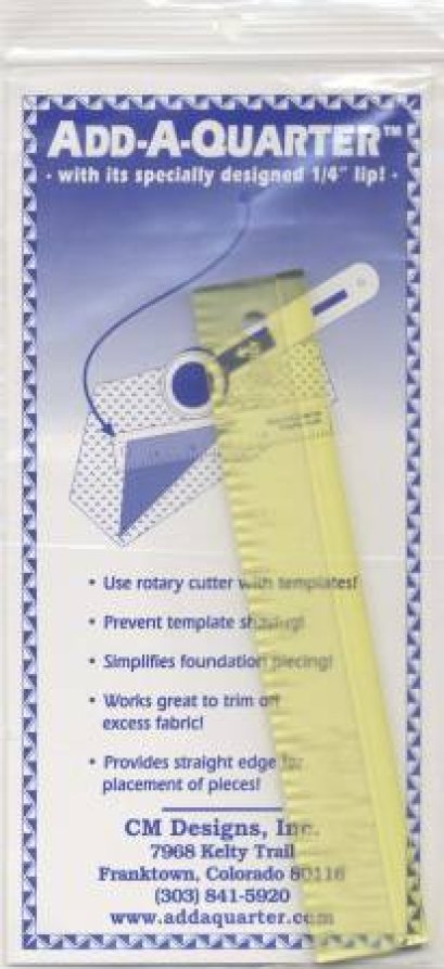 Add-A-Quarter Ruler 6 Inches  ไม้บรรทัด Paper Pieicng