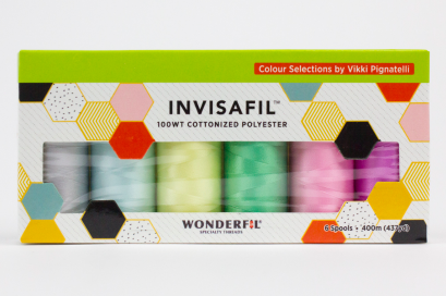Wonderfil Threads Invisafils Mini Pack Lucious and Lovely