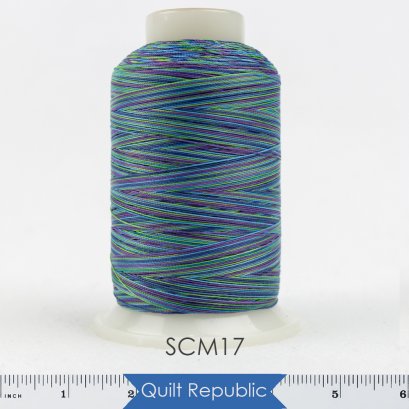 Wonderfil Threads Silco Purple/Blue/Green