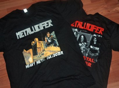 METALUCIFER'Heavy Metal Bulldozer' T-Shirt