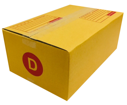 กล่องไปรษณีย์ เบอร์ D  ( 7.95 บาท / ใบ )