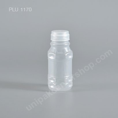 ขวดรังนกเหลี่ยม ขนาด 150 cc พร้อมฝา (ไม่มีฉลาก)