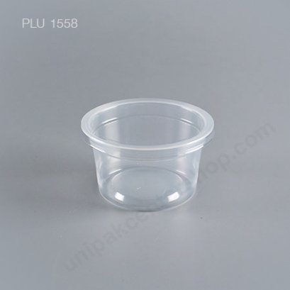 ถ้วยชิมอาหาร ชิมเครื่องดื่ม PP 7.5 x 6 x 4 cm (คู่กับฝา 8124 / 75 mm)