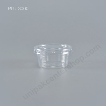 ถ้วยชิม 2 oz  K-resin+ฝา PET ปาก 60 mm