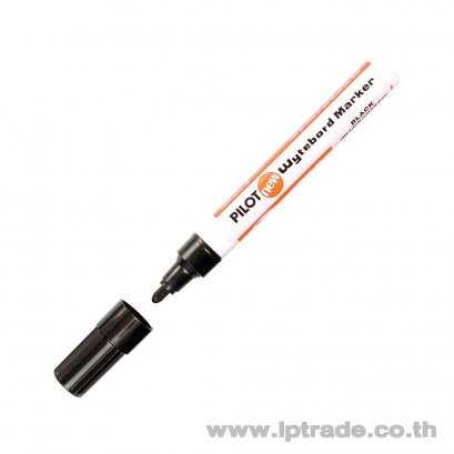 ปากกาไวท์บอร์ด Pilot หัวกลม 1.5-2mm สีดำ