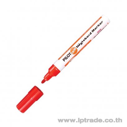 ปากกาไวท์บอร์ด Pilot หัวกลม 1.5-2mm สีแดง