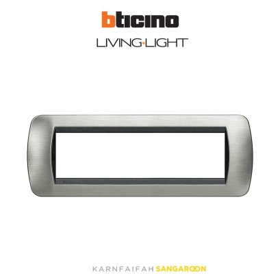 Bticino LIVING LIGHT cover plates 3 modules size 120X86mm. หน้ากาก