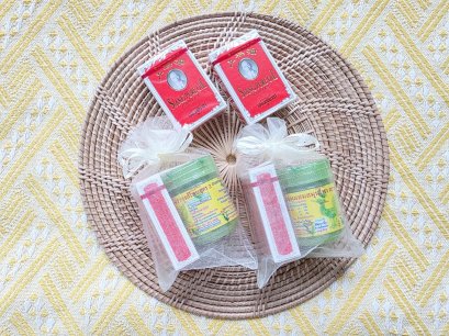 ของชำร่วย ยาดมหงส์ไทยคู่ย าหม่องน้ำเซียงเพียวอิ๋ว