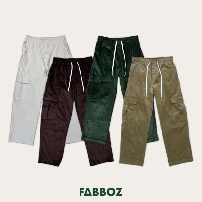 Corduroy Cargo Pants