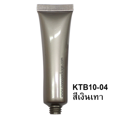 KTB10-04 หลอดโฟม สีเงินเทา (15 g.)