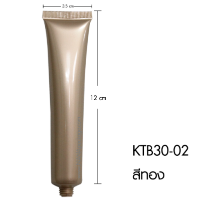 KTB30-02 หลอดโฟม สีทอง (30 g.)