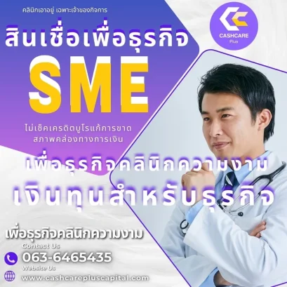 สินเชื่อเพื่อธุรกิจsme
