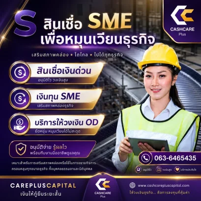 สินเชื่อSMEเพื่อหมุนเวียนธุรกิจ