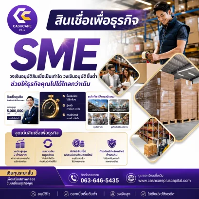 สินเชื่อเพื่อธุรกิจsme