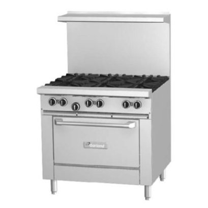 6 Burner Range with Oven Below