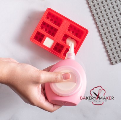 อุปกรณ์บีบหยอด ช็อคโกแลต 2 ขนาด