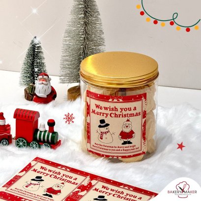 กระปุกพลาสติกใส ฝาทอง พร้อมแผ่นโฟม 10 ใบ