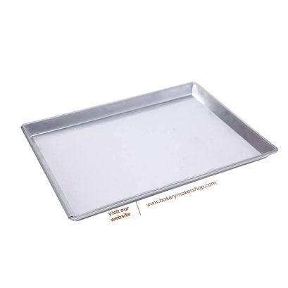 ถาดอบคุกกี้/แยมโรล อลูมิเนียมขอบเอียง 1 ชิ้น