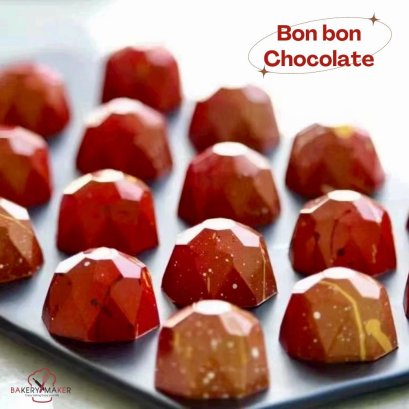 พิมพ์ช็อคโกแลต Bonbon Polycabonate