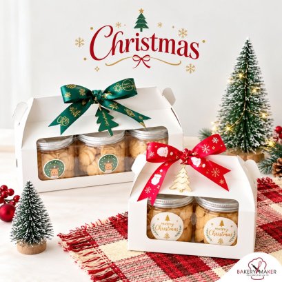 กล่องกระดาษหูหิ้ว Cookies Time (5 ใบ)