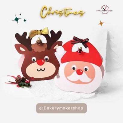 กล่องกวาง&amp;แซนต้า 6 ใบ