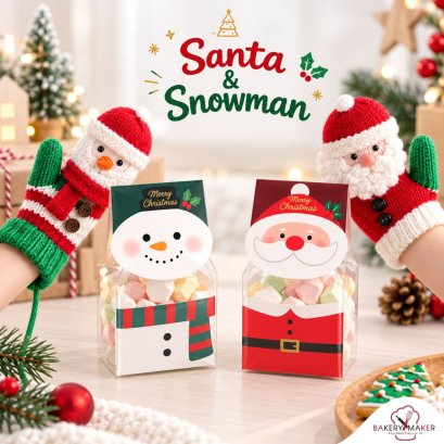 เซ็ทถุง Santa Claus &amp; Snowman