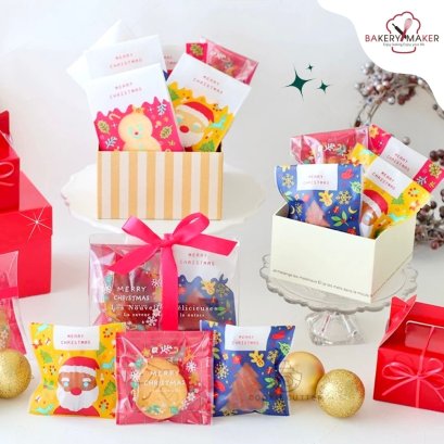 ถุงซีลขยายข้าง Christmas 50 ใบ