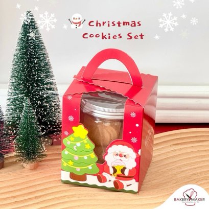 กล่องคัพเค้ก หูหิ้ว 1 ชิ้น (5 ใบ)