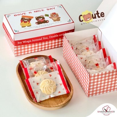 ถุงซีล 7 x 10 ซม. คละลายน้องหมี 50 ใบ