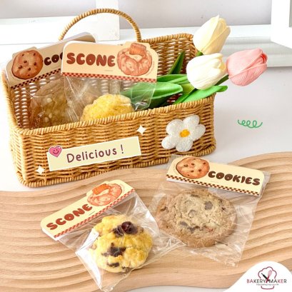 เซ็ทถุง Cookies & Scone พร้อมหัวถุง 20 ชุด