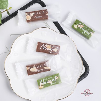 ถุงซีล นูกัต Nougat คละ 4 ลายมินิมอล