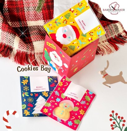 ถุงซีล X&#039;mas แพค 50 ใบ