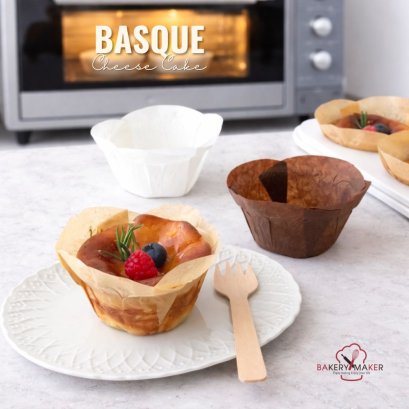 ถ้วยกระดาษ ทรงดอกไม้ 100 ใบ