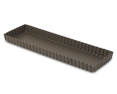 พิมพ์ทาร์ต สีเหลี่ยมผืนผ้า 10&quot; Teflon